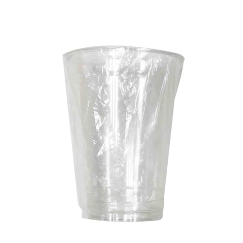 Clear PET Cup Wrapped, 10oz